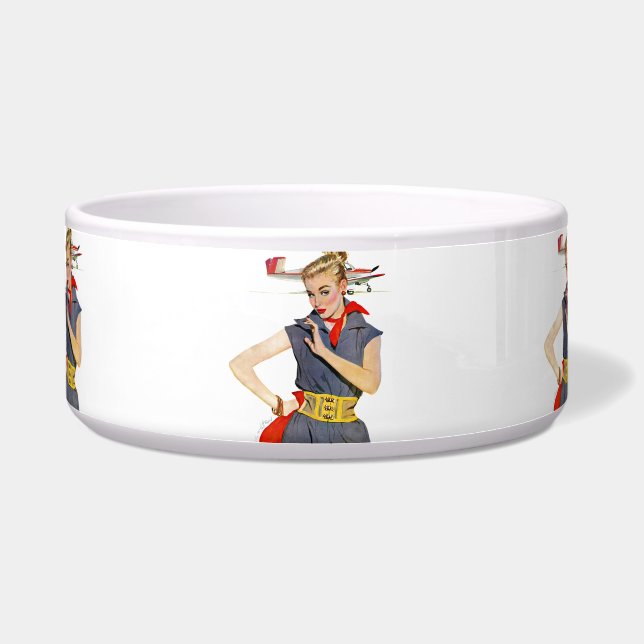 Tigela A menina que roubou aviões (Frente)