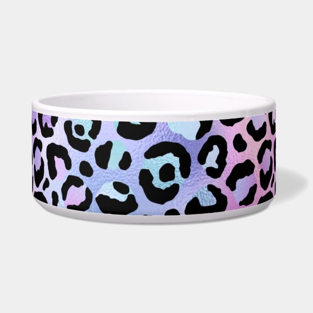 Tigela A Série Leopardo Iridescente Design 4 (Frente)