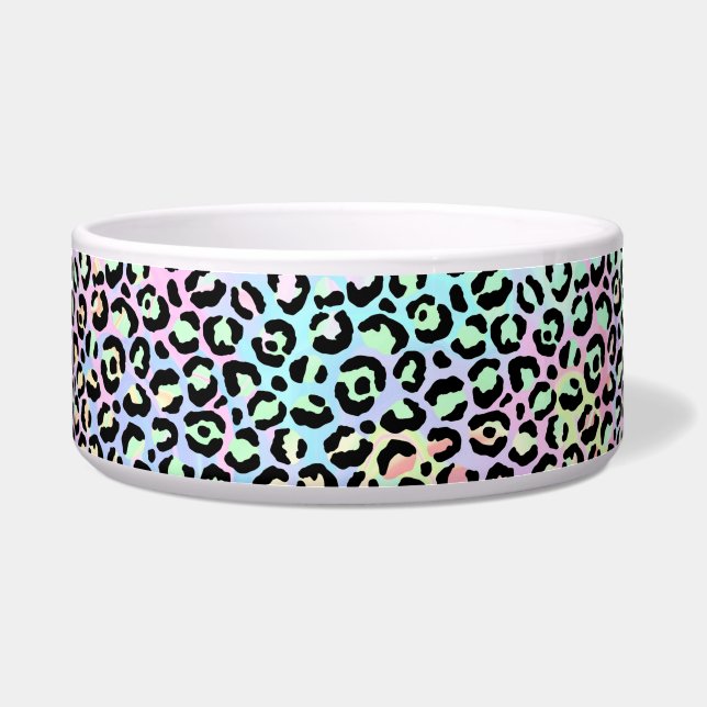Tigela A Série Leopardo Iridescente Design 5 (Frente)