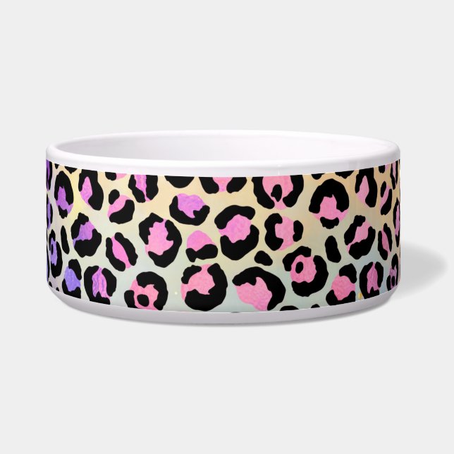 Tigela A Série Leopardo Iridescente Design 7 (Frente)