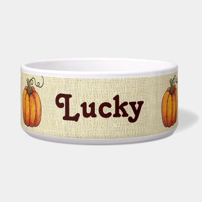 Tigela Abóboras de serapilheira (Frente)