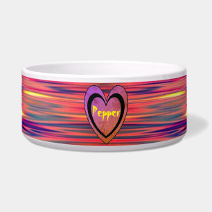 Tigela Abstrato Art - Colors Pet