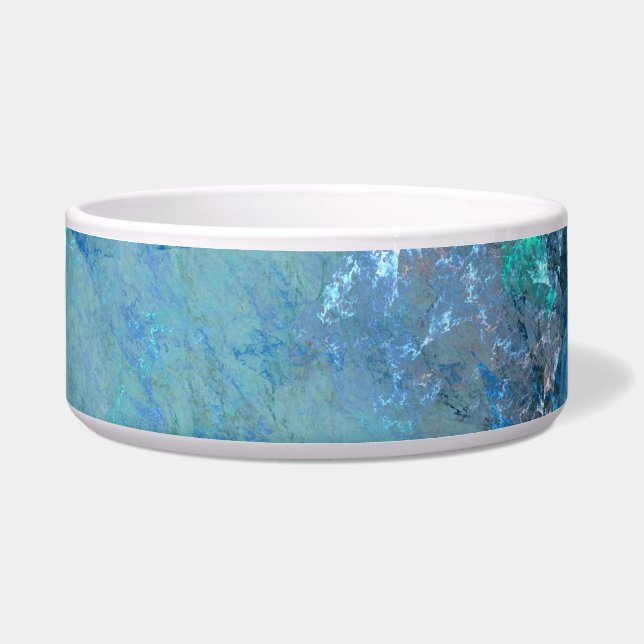 Tigela Abstrato azul de Opal para RAZR (Frente)