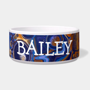 Tigela Abstrato Fluid Art Personalizado