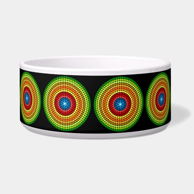 Tigela Abstrato Mandala Art Design- 65904 (Frente)
