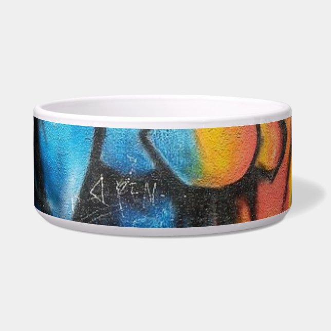 Tigela Abstrato Pet Bowl (Frente)