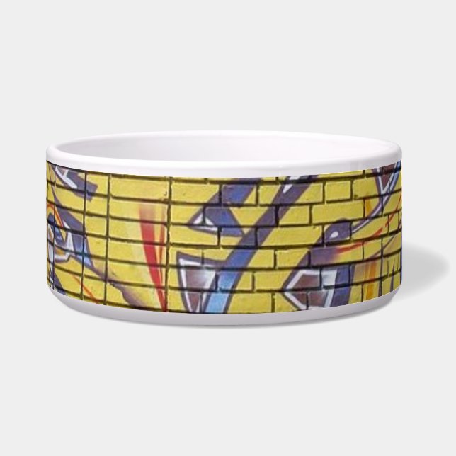 Tigela Abstrato Pet Bowl (Frente)