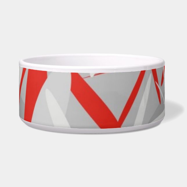 Tigela Abstrato Pet Bowl (Frente)