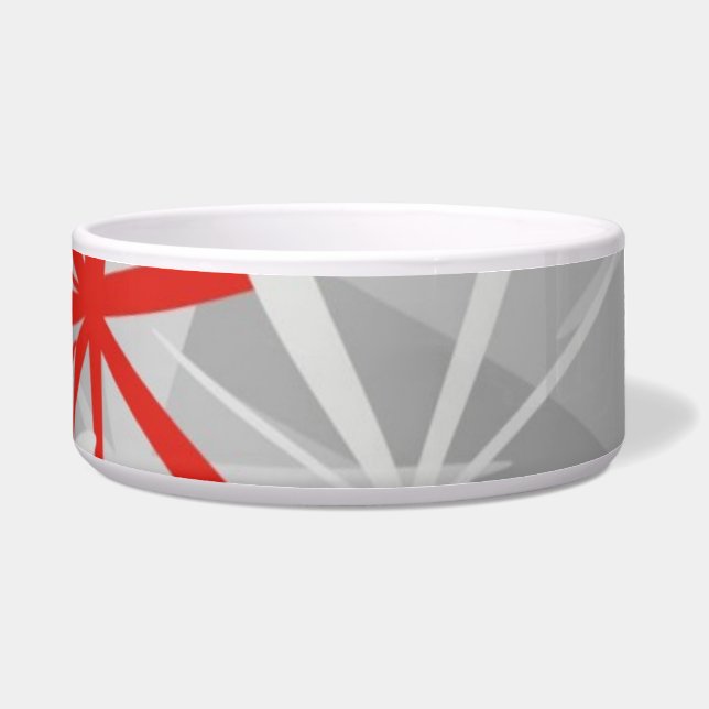 Tigela Abstrato Pet Bowl (Frente)