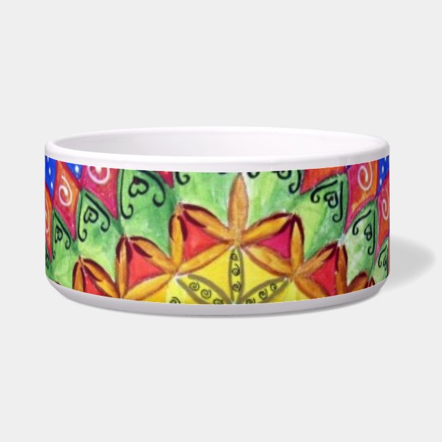 Tigela Abstrato Pet Bowl (Frente)