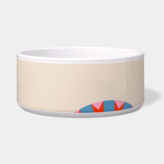 Tigela Abstrato suns: padrão étnico uniforme.