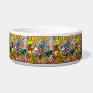Tigela Abstrato tropical