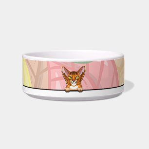 Tigela Abyssinian Cat Pet Bowl