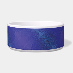 Tigela Aceitação Medalhões Blue Indigo Violet Boho