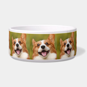 Tigela Adicionar Foto de Cão Personalizada Personalizada