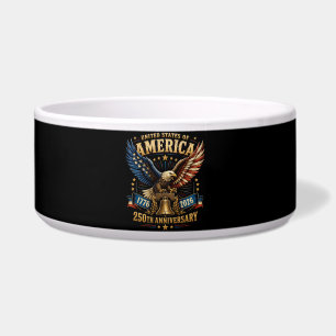 Tigela Águia do 250º Aniversário dos Estados Unidos da Am