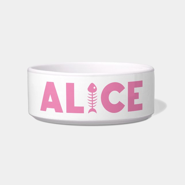 Tigela Alice Cat Bowl (Frente)