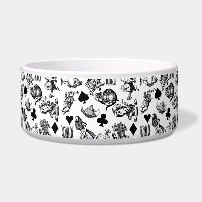 Tigela Alice White Rabbit Wonderland Classic (Frente)