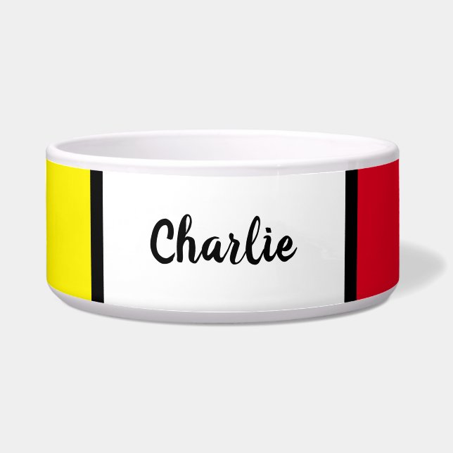 Tigela Alimentação personalizada de animais de estimação (Frente)