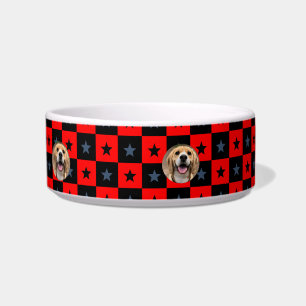 Tigela Alimento para Cães Chic Personalizado com Monogram