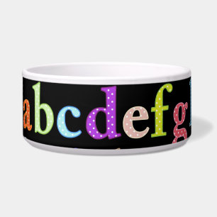 Tigela Alphabet Pet Bowl
