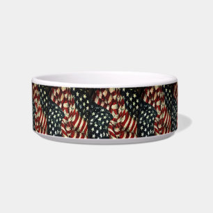 Tigela American Flag-Camouflage por Shirley Taylor