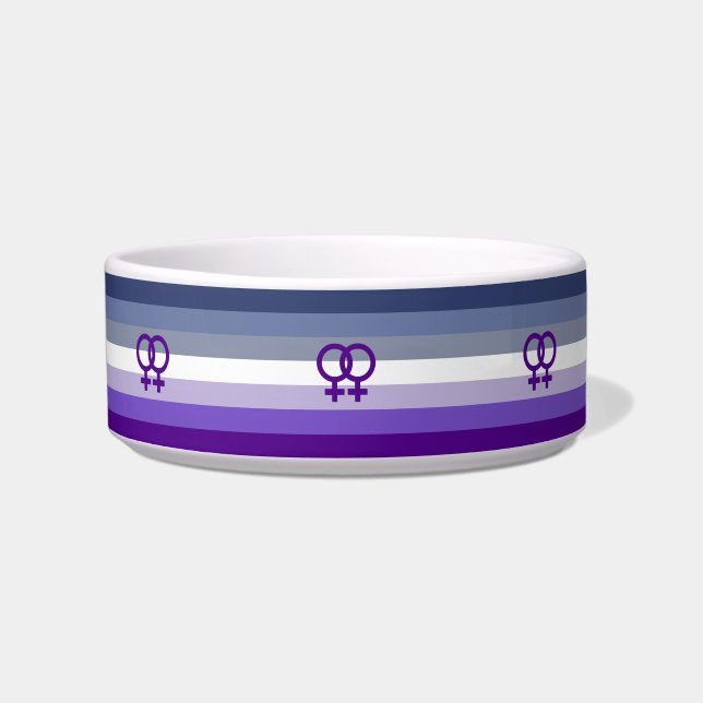 Tigela Amor Lésbico Butch Orgulho WLW (Frente)