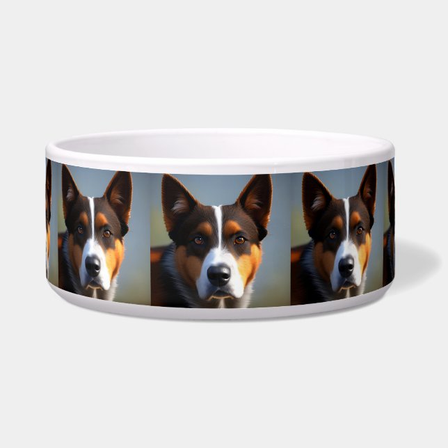 Tigela Andy The Australian Blue Heeler (Frente)