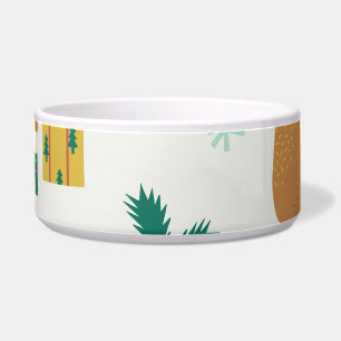Tigela Animais da Floresta de Natal: Vintage Vibe