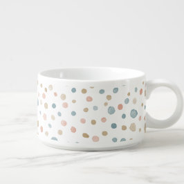 Tigela Annie Confetti Watercolor Dots Chili Bowl
