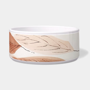 Tigela Aquarela Deixa Castanho Terracotta Beige Blush