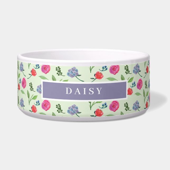 Tigela Aquarela Floral (Frente)