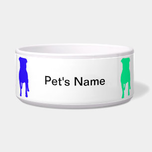 Tigela Arco-Íris Personalizado Terrier 2 Pet Bowl