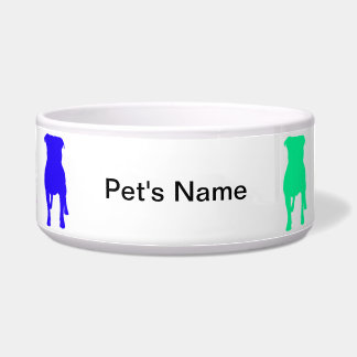 Tigela Arco-Íris Personalizado Terrier 2 Pet Bowl