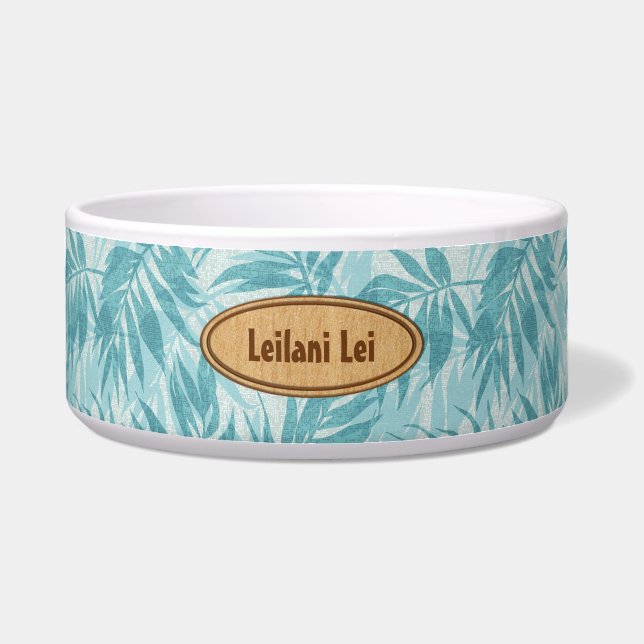 Tigela Areca Palms Hawaiian Tropical Vintage (Frente)