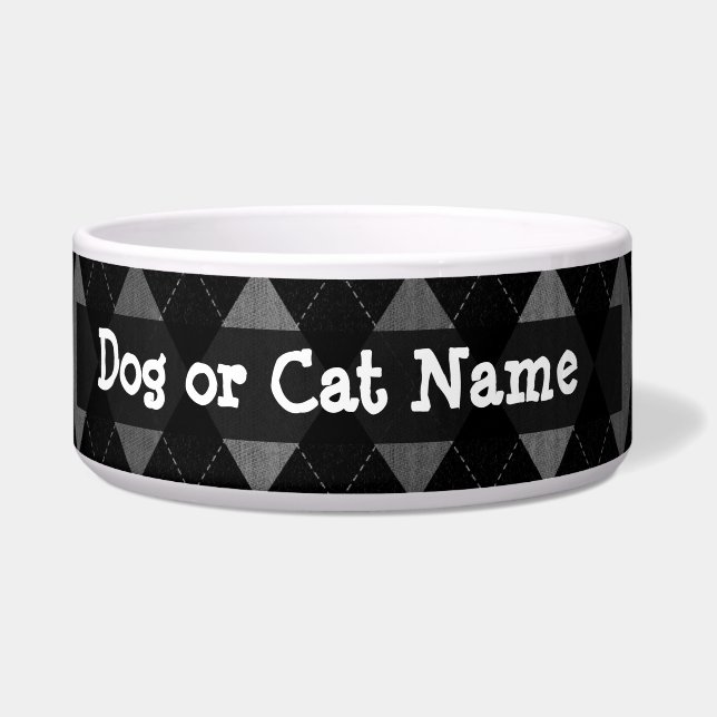 Tigela Argyle Cinza de carvão preto (Esquerda)