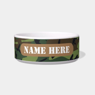 TIGELA ARMY CAMO BOWL PERSONALIZADO