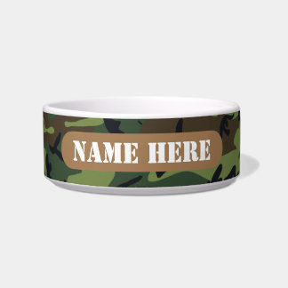 TIGELA ARMY CAMO BOWL PERSONALIZADO