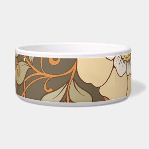 Tigela Art Nouveau: Vintage Floral Decorativa.
