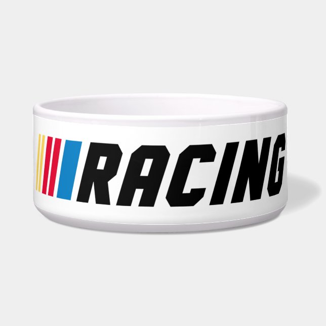 Tigela Arte de Logo de Corrida da NASCAR (Frente)