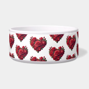 Tigela Arte Floral Romântica