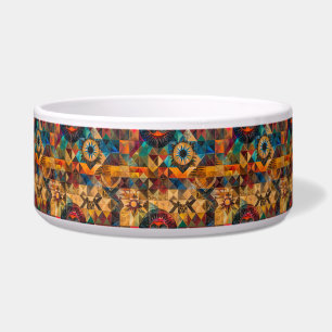 Tigela "Artista Herdada" Ciano Luxuoso Comfy Pet Bowl