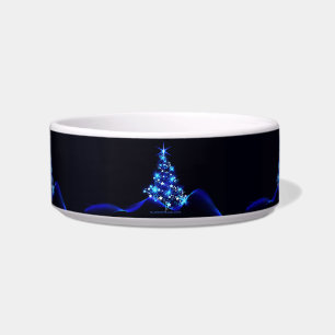 Tigela Árvore de Natal estilizada e brilhante da Slippery