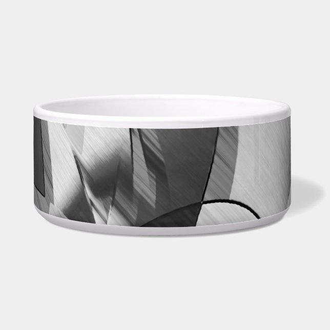 Tigela As cinzas lixam algumas imagens pretas e difusas (Frente)