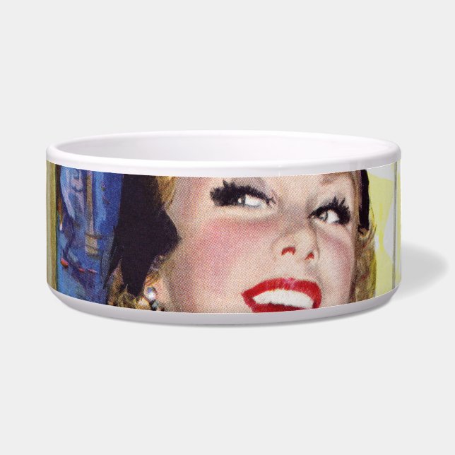 Tigela As mulheres inteligentes são perigosas demasiado (Frente)