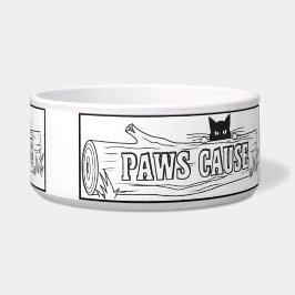 Tigela As patas causam resgatar o Pet Bowl