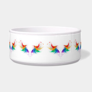 Tigela Asas Fluffy Rainbow