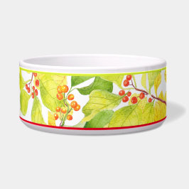 Tigela Autumn Berries sobre uma Salad Bowl