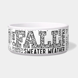 Tigela Autumn Vibes Pet Feeding Bowls