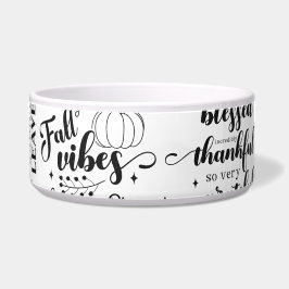 Tigela Autumn Vibes Pet Feeding Bowls